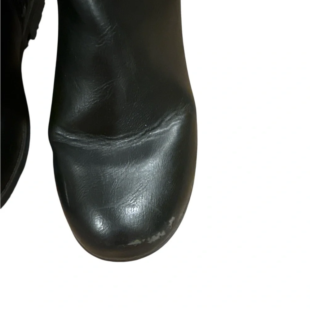 Michael KORS kids Sleek Black Over the Knee Boots